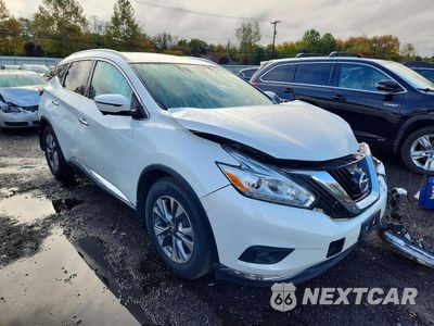 Czwarte zdjęcie samochodu z boku: 2016 NISSAN MURANO SL VIN:5N1AZ2MH2GN117223 - miniatura