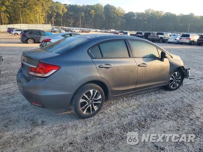 Trzecie zdjęcie samochodu z tyłu: 2013 HONDA CIVIC EX VIN:2HGFB2F87DH517280 - miniatura