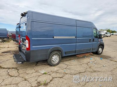 Trzecie zdjęcie samochodu z tyłu: 2021 RAM PROMASTER 3500 DELIVERY VAN VIN:3C6MRVJG6ME544510 - miniatura