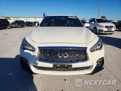 Piąte zdjęcie samochodu w środku: 2022 INFINITI Q50 SENSORY VIN:JN1EV7CPXNM310992 - miniatura
