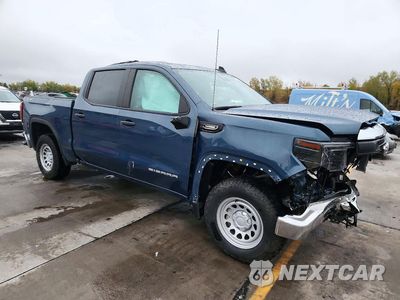 Czwarte zdjęcie samochodu z boku: 2024 GMC SIERRA K1500 VIN:1GTPUAEK6RZ395409 - miniatura