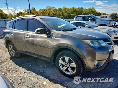 Czwarte zdjęcie samochodu z boku: 2015 TOYOTA RAV4 XLE VIN:JTMRFREV1FD157701 - miniatura