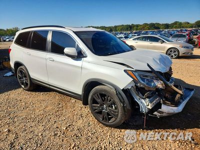 Czwarte zdjęcie samochodu z boku: 2021 HONDA PILOT SE VIN:5FNYF6H22MB040842 - miniatura