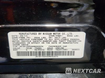 Zdjęcie 13 z 13 samochodu: 2014 INFINITI Q50 PREMIUM VIN:JN1BV7AR0EM692974 - miniatura