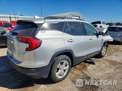 Trzecie zdjęcie samochodu z tyłu: 2019 GMC TERRAIN SLE VIN:3GKALMEV3KL352409 - miniatura