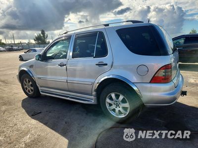 Drugie zdjęcie samochodu z przodu: 2005 MERCEDES-BENZ ML 350 VIN:4JGAB57EX5A539431 - miniatura