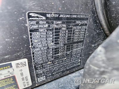 Zdjęcie 13 z 13 samochodu: 2019 JAGUAR F-PACE PRESTIGE VIN:SADCK2FN6KA607575 - miniatura