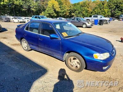 Czwarte zdjęcie samochodu z boku: 2002 TOYOTA COROLLA S VIN:1NXBR12E62Z622381 - miniatura