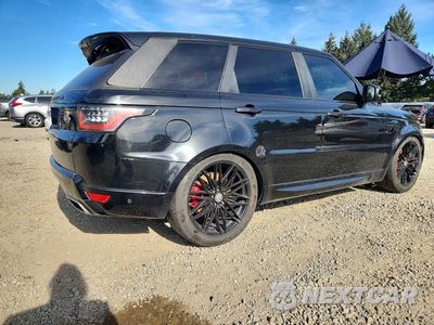 Trzecie zdjęcie samochodu z tyłu: 2018 LAND ROVER RANGE ROVER SPORT HSE DYNAMIC VIN:SALWV2SV6JA802086 - miniatura