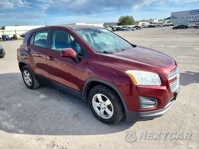 Czwarte zdjęcie samochodu z boku: 2016 CHEVROLET TRAX LS VIN:3GNCJNSB0GL228171 - miniatura