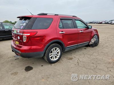 Trzecie zdjęcie samochodu z tyłu: 2014 FORD EXPLORER XLT VIN:1FM5K8D88EGB34375 - miniatura