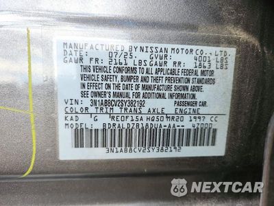 Zdjęcie 12 z 12 samochodu: 2025 NISSAN SENTRA SV VIN:3N1AB8CV2SY382192 - miniatura