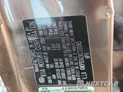 Zdjęcie 13 z 13 samochodu: 2012 KIA SPORTAGE LX VIN:KNDPB3A2XC7211065 - miniatura