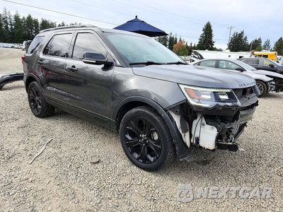 Czwarte zdjęcie samochodu z boku: 2019 FORD EXPLORER SPORT VIN:1FM5K8GT2KGA52637 - miniatura