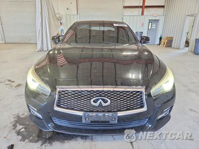 Piąte zdjęcie samochodu w środku: 2014 INFINITI Q50 PREMIUM VIN:JN1BV7AR0EM692974 - miniatura