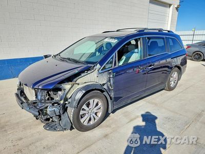 2015 HONDA ODYSSEY EXL 5FNRL5H60FB096016 - główne zdjęcie licytacji z USA - miniatura