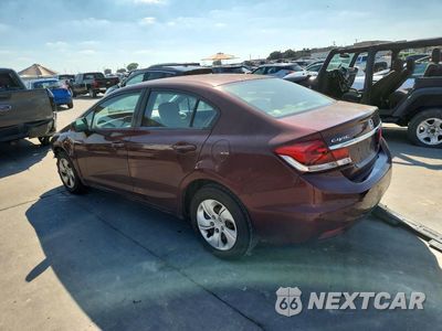 Drugie zdjęcie samochodu z przodu: 2014 HONDA CIVIC LX VIN:2HGFB2F50EH553223 - miniatura