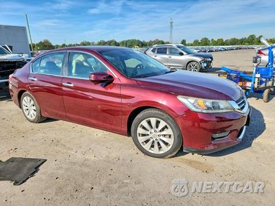 Czwarte zdjęcie samochodu z boku: 2014 HONDA ACCORD EXL VIN:1HGCR2F8XEA177623 - miniatura