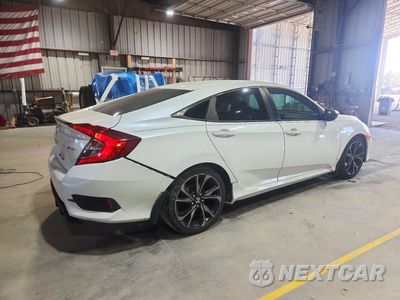 Trzecie zdjęcie samochodu z tyłu: 2020 HONDA CIVIC SPORT VIN:2HGFC2F88LH541504 - miniatura
