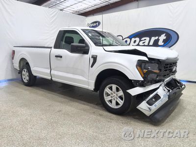 Czwarte zdjęcie samochodu z boku: 2024 FORD F150 XL VIN:1FTMF1KP9RKE76619 - miniatura