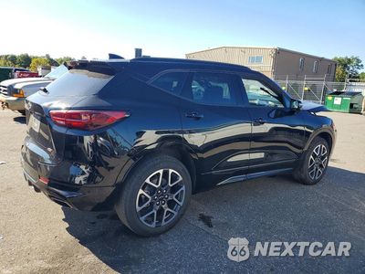 Trzecie zdjęcie samochodu z tyłu: 2025 CHEVROLET BLAZER RS VIN:3GNKBERS9SS241062 - miniatura