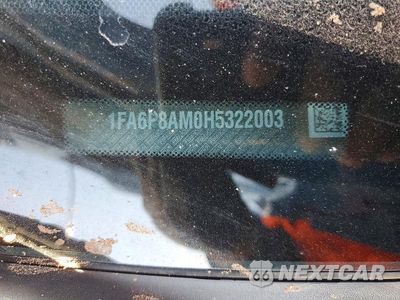 Zdjęcie 12 z 12 samochodu: 2017 FORD MUSTANG VIN:1FA6P8AM0H5322003 - miniatura