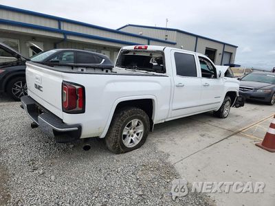 Trzecie zdjęcie samochodu z tyłu: 2018 GMC SIERRA VIN:3GTU2NEJ4JG263227 - miniatura