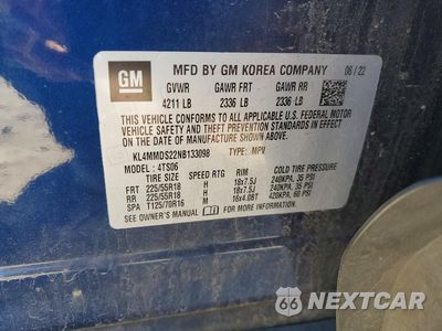 Zdjęcie 14 z 14 samochodu: 2022 BUICK ENCORE GX SELECT VIN:KL4MMDS22NB133098 - miniatura