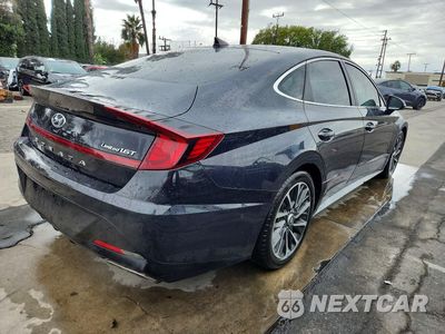 Trzecie zdjęcie samochodu z tyłu: 2023 HYUNDAI SONATA LIMITED VIN:KMHL34J28PA279516 - miniatura