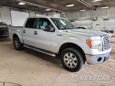 Czwarte zdjęcie samochodu z boku: 2011 FORD F150 SUPERCREW VIN:1FTFW1ET4BFC68342 - miniatura