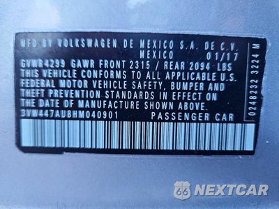 Zdjęcie 13 z 13 samochodu: 2017 VOLKSWAGEN GTI S/SE VIN:3VW447AU8HM040901 - miniatura