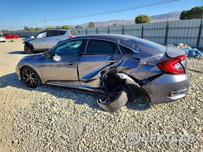 Drugie zdjęcie samochodu z przodu: 2020 HONDA CIVIC SPORT VIN:19XFC2F8XLE202382 - miniatura