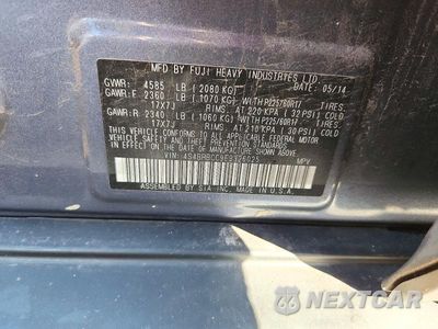 Zdjęcie 12 z 12 samochodu: 2014 SUBARU OUTBACK 2.5I PREMIUM VIN:4S4BRBCC9E3326025 - miniatura