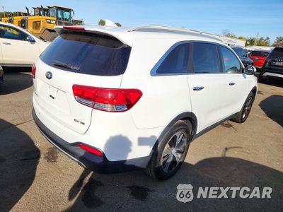 Trzecie zdjęcie samochodu z tyłu: 2016 KIA SORENTO EX VIN:5XYPH4A58GG160771 - miniatura