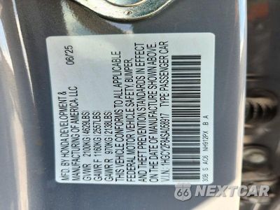 Zdjęcie 12 z 12 samochodu: 2025 HONDA ACCORD TOURING HYBRID VIN:1HGCY2F84SA058917 - miniatura
