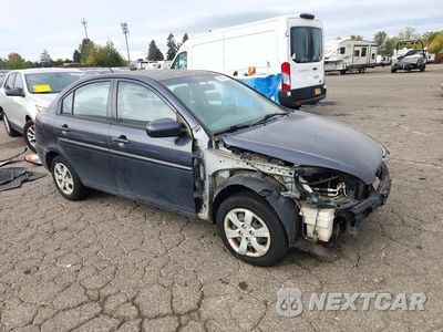 Czwarte zdjęcie samochodu z boku: 2011 HYUNDAI ACCENT GLS VIN:KMHCN4AC8BU612906 - miniatura