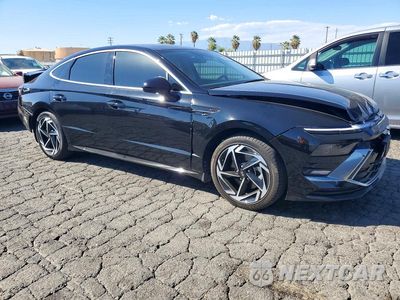 Czwarte zdjęcie samochodu z boku: 2024 HYUNDAI SONATA SEL VIN:KMHL14JAXRA407075 - miniatura