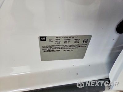 Zdjęcie 12 z 12 samochodu: 2015 CHEVROLET MALIBU 1LT VIN:1G11C5SLXFF221183 - miniatura