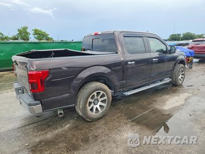 Trzecie zdjęcie samochodu z tyłu: 2019 FORD F150 SUPERCREW VIN:1FTEW1CP8KFA92834 - miniatura
