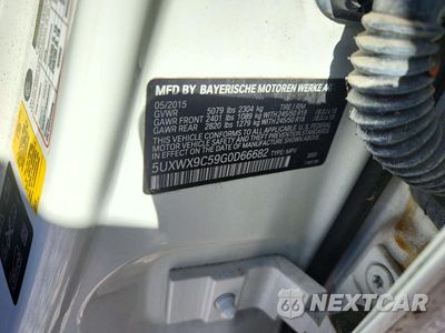 Zdjęcie 12 z 12 samochodu: 2016 BMW X3 XDRIVE28I VIN:5UXWX9C59G0D66682 - miniatura