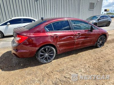 Trzecie zdjęcie samochodu z tyłu: 2012 HONDA CIVIC LX VIN:2HGFB2F58CH541110 - miniatura
