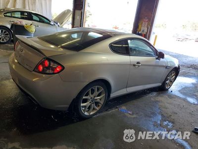 Trzecie zdjęcie samochodu z tyłu: 2008 HYUNDAI TIBURON GT VIN:KMHHN66F48U276622 - miniatura