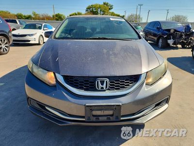 Piąte zdjęcie samochodu w środku: 2014 HONDA CIVIC LX VIN:2HGFB2F50EH501249 - miniatura