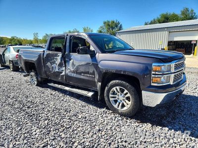 Czwarte zdjęcie samochodu z boku: 2014 CHEVROLET SILVERADO K1500 LT VIN:3GCUKRECXEG329021 - miniatura