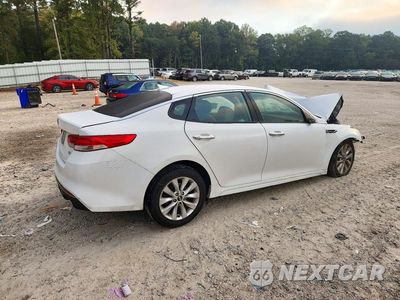 Trzecie zdjęcie samochodu z tyłu: 2017 KIA OPTIMA EX VIN:5XXGU4L31HG142383 - miniatura