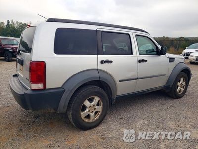 Trzecie zdjęcie samochodu z tyłu: 2007 DODGE NITRO SXT VIN:1D8GU28K07W631845 - miniatura