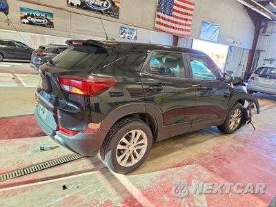 Trzecie zdjęcie samochodu z tyłu: 2021 CHEVROLET TRAILBLAZER LS VIN:KL79MNSL5MB133814 - miniatura