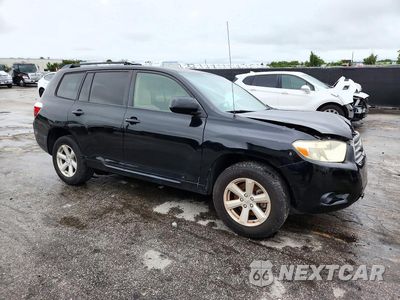Czwarte zdjęcie samochodu z boku: 2009 TOYOTA HIGHLANDER BASE VIN:JTEDA41A292006165 - miniatura