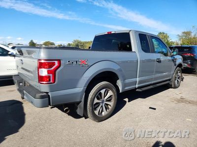 Trzecie zdjęcie samochodu z tyłu: 2019 FORD F150 SUPER CAB VIN:1FTEX1EPXKKC57252 - miniatura