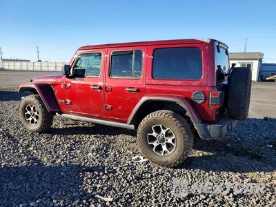 Drugie zdjęcie samochodu z przodu: 2021 JEEP WRANGLER UNLIMITED RUBICON VIN:1C4JJXFM1MW658093 - miniatura